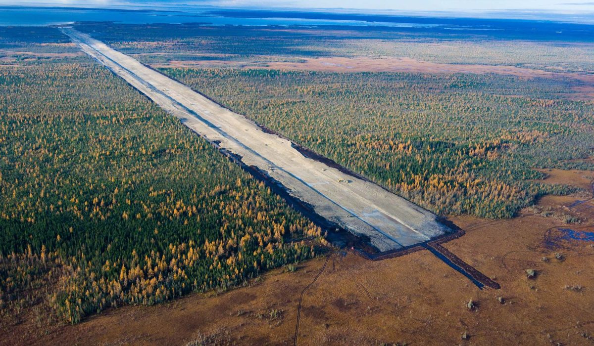 Province of Manitoba Lake St.Martin channel October 26 2011